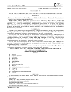 Normas Oficiales Mexicanas SCT2 NOM-010-SCT4