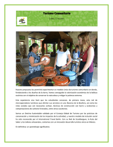 turismo comunitario - Grupo Ecológico Sierra Gorda IAP