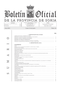 Descargar 3.58 MB - Boletín Oficial de la Provincia de Soria