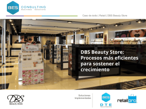 DBS Beauty Store: Procesos más eficientes para