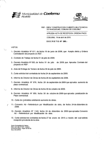 Munapalidad ¿e COelemU - Municipalidad de Coelemu