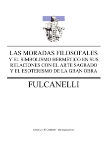 Fulcanelli Las Moradas Filosofales