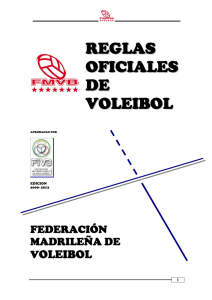 reglamento voleibol