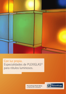 Catálogo pdf Plexiglas Especialidades
