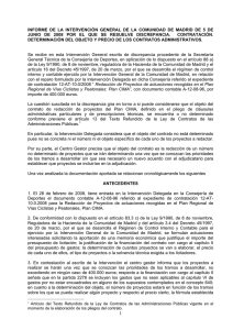 informe de la intervención general de la comunidad de madrid de 5