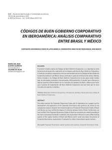 códigos de buen gobierno corporativo en iberoamérica