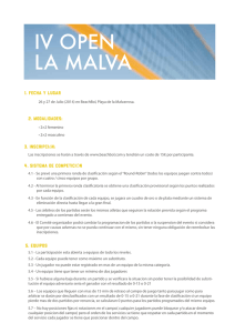 2014 Open La Malva - Bases