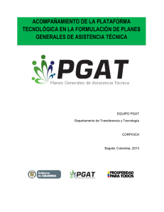 2. Sistema PGAT-Procedimiento Cálculo de las Tasas en