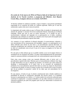 Boletín 16 marzo A.D.R. 1619-2015 Mntro José Ramón Cossío Díaz