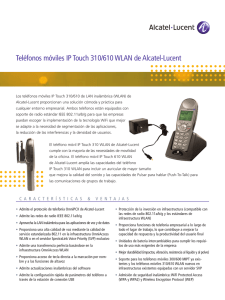 catálogo Alcatel-Lucent Terminales WLAN