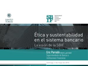 Ética y sustentabilidad en el sistema bancario