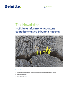 Tax Newsletter