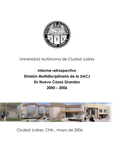Universidad Autónoma de Ciudad Juárez Informe