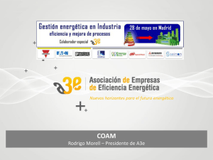 Diapositiva 1 - Asociación de Empresas de Eficiencia Energética