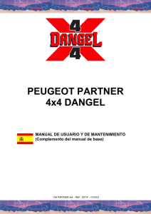 PEUGEOT PARTNER 4x4 DANGEL