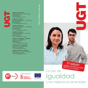 Igualdad - UGT Navarra