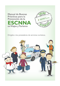 Manual de Buenas Prácticas para la Prevención de la ESCNNA en