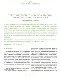 derechos sociales y globalizacion: soluciones