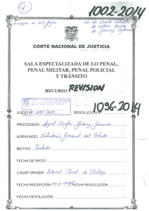 y2S Óm~Øe cøt~ • •~adLd - Corte Nacional de Justicia