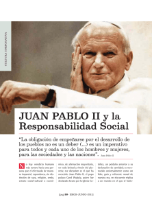 Juan Pablo II y la Responsabilidad Social