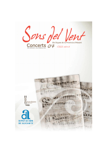 Concerts 07 VIII edició - Amigos del Organo de la Provincia de