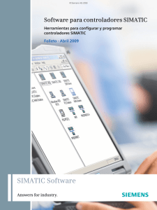 Software para controladores SIMATIC