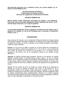 Secretaría General de Gobierno Subsecretaría de Asuntos Jurídicos