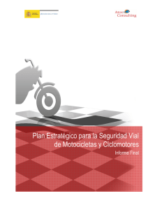 Plan Estratégico Seguridad Vial Motocicletas y Ciclomotores