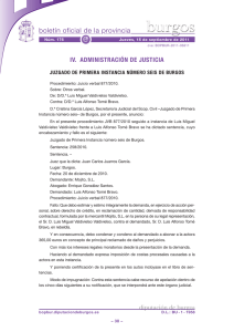 Anuncio 201105811 - Boletín Oficial de la Provincia de Burgos