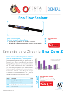 Ena Flow Sealant Cemento para Zirconia Ena Cem Z