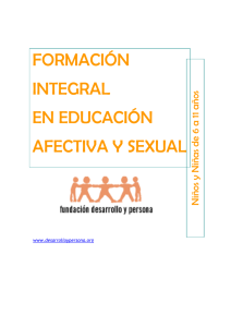 formación integral en educación afectiva y sexual