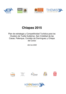 Chiapas 2015 - Turismo en Chiapas