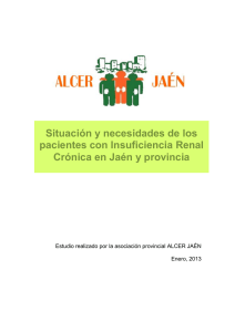 Situación y necesidades de los pacientes con Insuficiencia