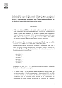 1 Resolución del Ararteko, de 28 de junio de 2007, por la que se