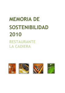 memoria de sostenibilidad 2010