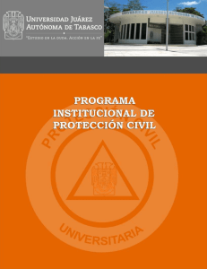 Programa Institucional de Protección Civil