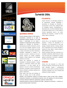 soluciones erp - Synersis Ltda