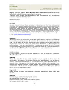 urbanismo - Universidad de Chile