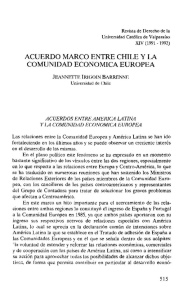 acuerdo marco entre chile y la comunidad economica europea