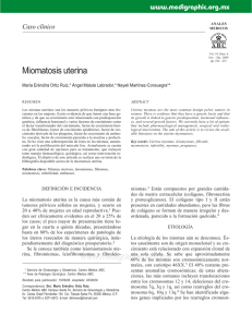 Miomatosis uterina