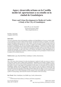 Agua y desarrollo urbano en la Castilla medieval
