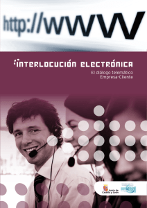 Estudio de Interlocución Electrónica: El diálogo telemático Empresa