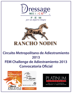 Rancho NODIN - Federacion Ecuestre Mexicana – Federacion