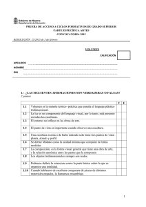 Examen Volumen Acceso Grado Superior Navarra 2015