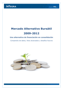 Mercado Alternativo Bursátil 2009