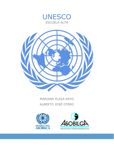 unesco - Modelo ONU Asobilca