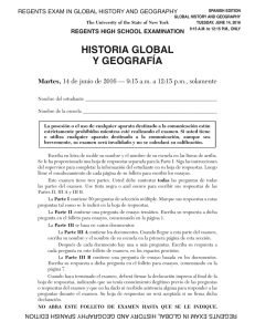 HISTORIA GLOBAL Y GEOGRAFÍA Martes