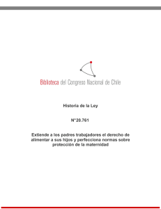 Historia de la Ley - Biblioteca del Congreso Nacional de Chile