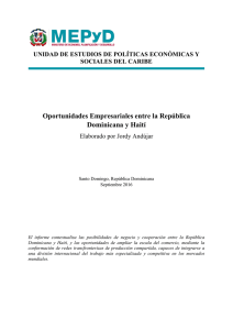 oportunidades-entorn.. - Ministerio de Economía, Planificación y