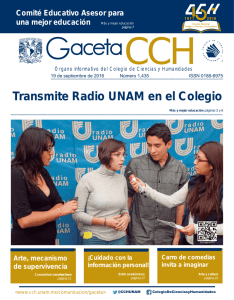 Transmite Radio UNAM en el Colegio